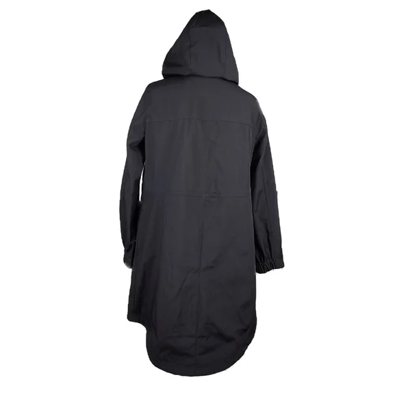 DKNY Womens Water Resistant Hooded Adjustable Waist Long Lined Parka NWT - Picture 13 of 13